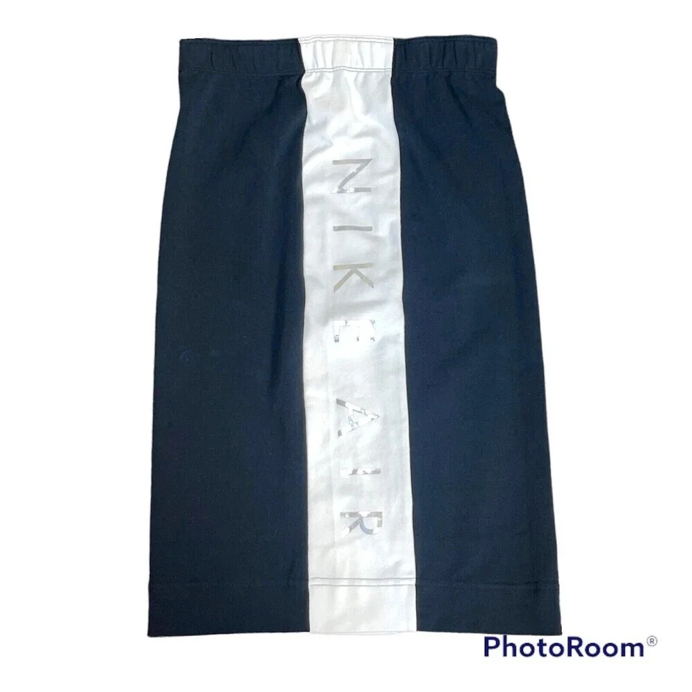 Nike Air Bodycon pencil skirt Sz XS, White & Black, Women’s GUC, Skirt